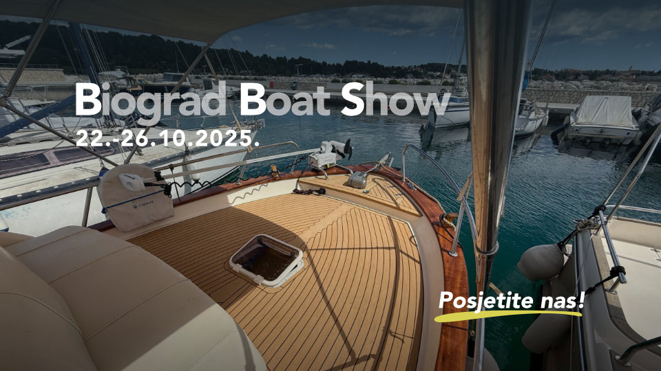 PlasDECK synthetic teak at Biograd Boat Show 2025 in Marina Kornati